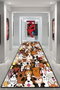 Conceptum Alfombra de pasillo Hond Multicolor 100 x 300 cm